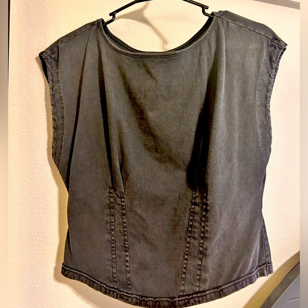 Never worn - Pilcro corset t•shirt from Anthropologie